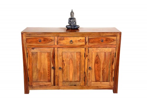 Panel three drawer three door  Side board