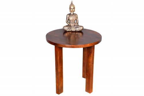 Nervy round design stool