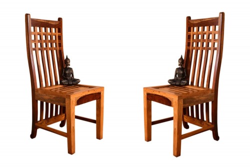 Pair of Vernal strip  chair
