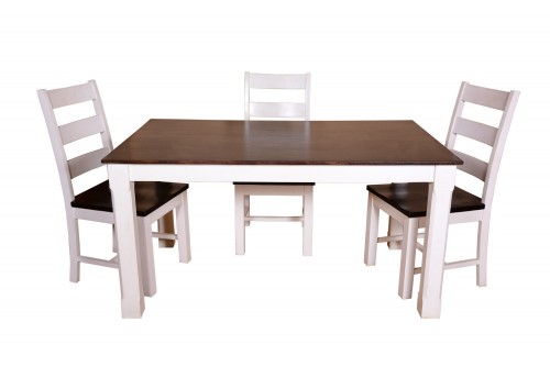6 Seater Chnky Dining Table Set