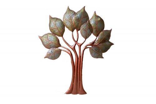 10 Leaf iron led tree