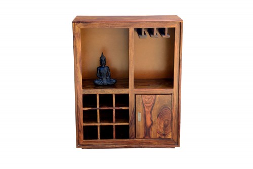 Hana sheesham bar cabinet teak polish
