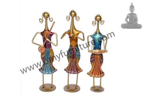 Musician Standing Doll set of 3