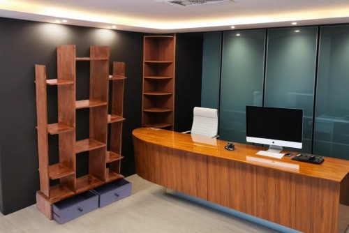 Solid Wood Open Book Shelf
