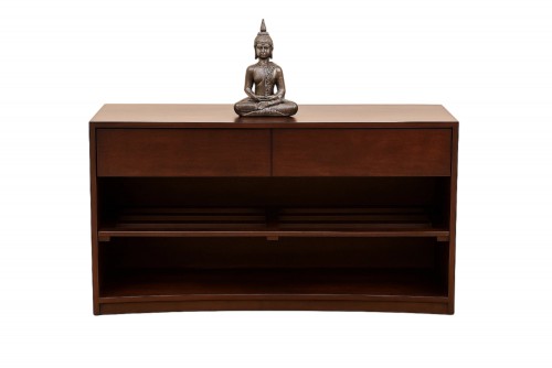 houary two drawer wide shoe rack