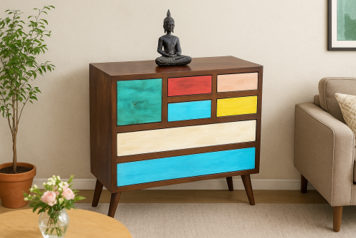 sanhok antique colour chest of drawer