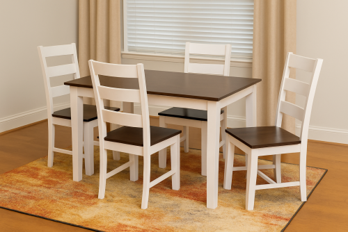 6 Seater Chnky Dining Table Set