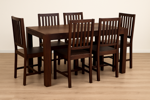 6 Seater Quondam Dining Table Set