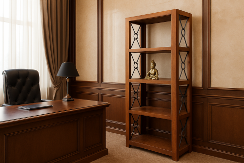 Ara Natural finish book shelf