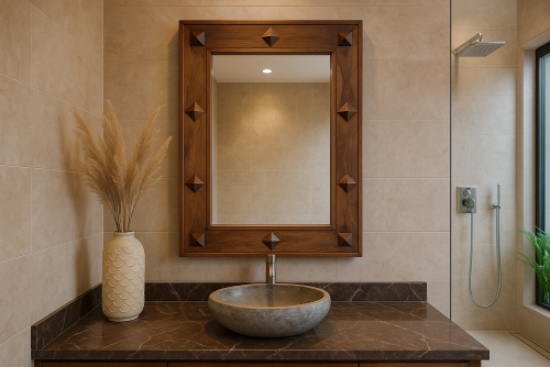 erangel diamond sheesham mirror