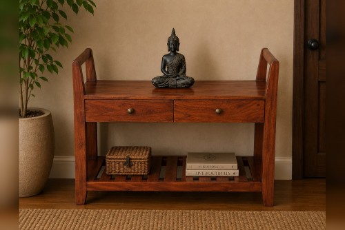 salso 2 drawer bench