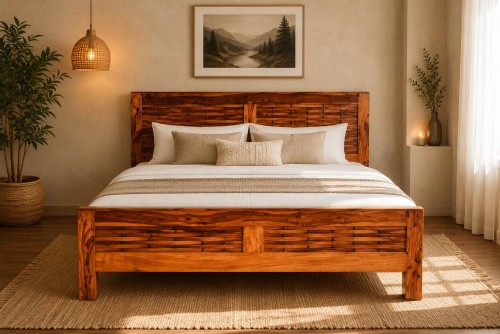 Spline Queen Bed