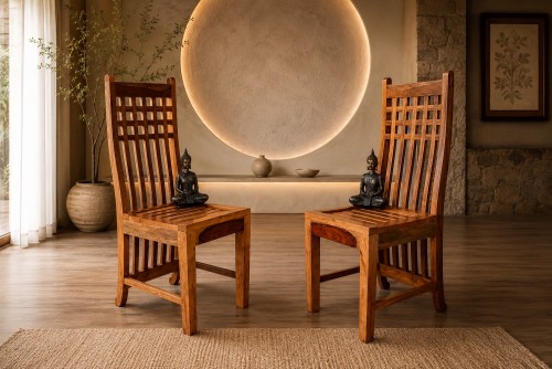 Pair of Vernal strip  chair