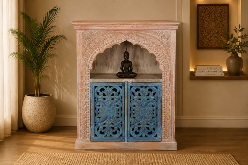 Chirmi Reclaimed one door cabinet