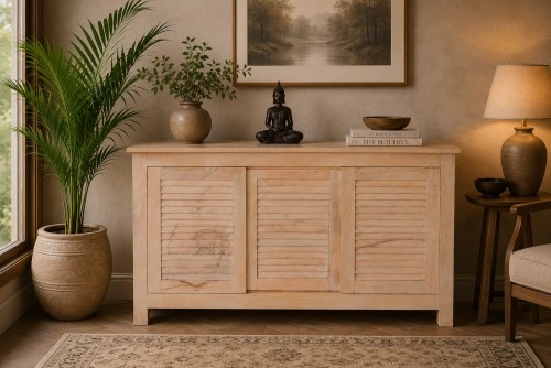 Shutter slider side board