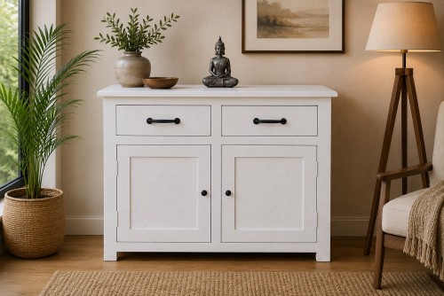 Victorial marble finish Side Board