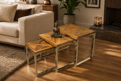 Jamboree stainless less steel leg stool