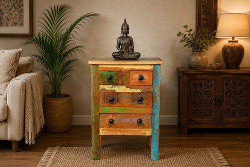 24 Carat reclaimed chest of drawer