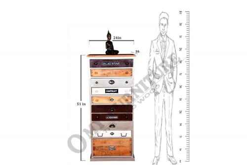 Pioneer ten drawer industrial chest of drawer