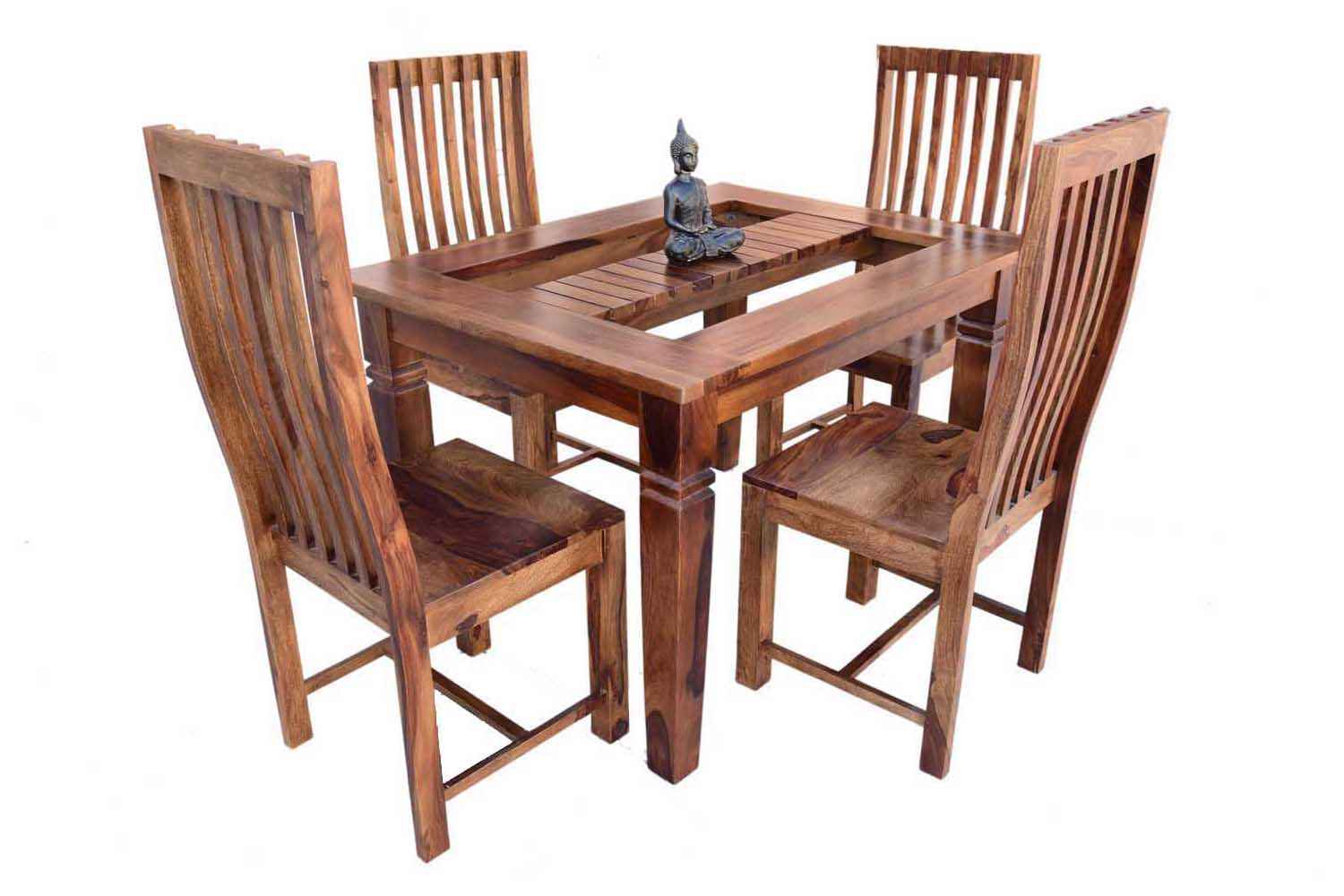 Buy 4-Seater swingo dining table with zernal wooden chair ...