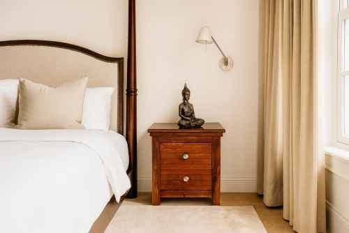 Princely two drawer bedside